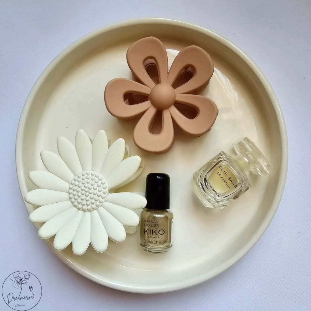 کلیپس طرح بابونه و گل پنج پر