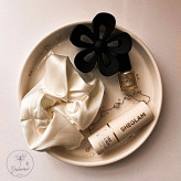 کش اسکرانچی و کلیپس گل پنج پر