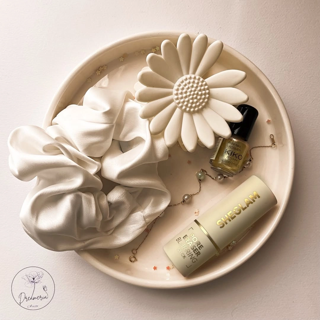 کش اسکرانچی و کلیپس بابونه